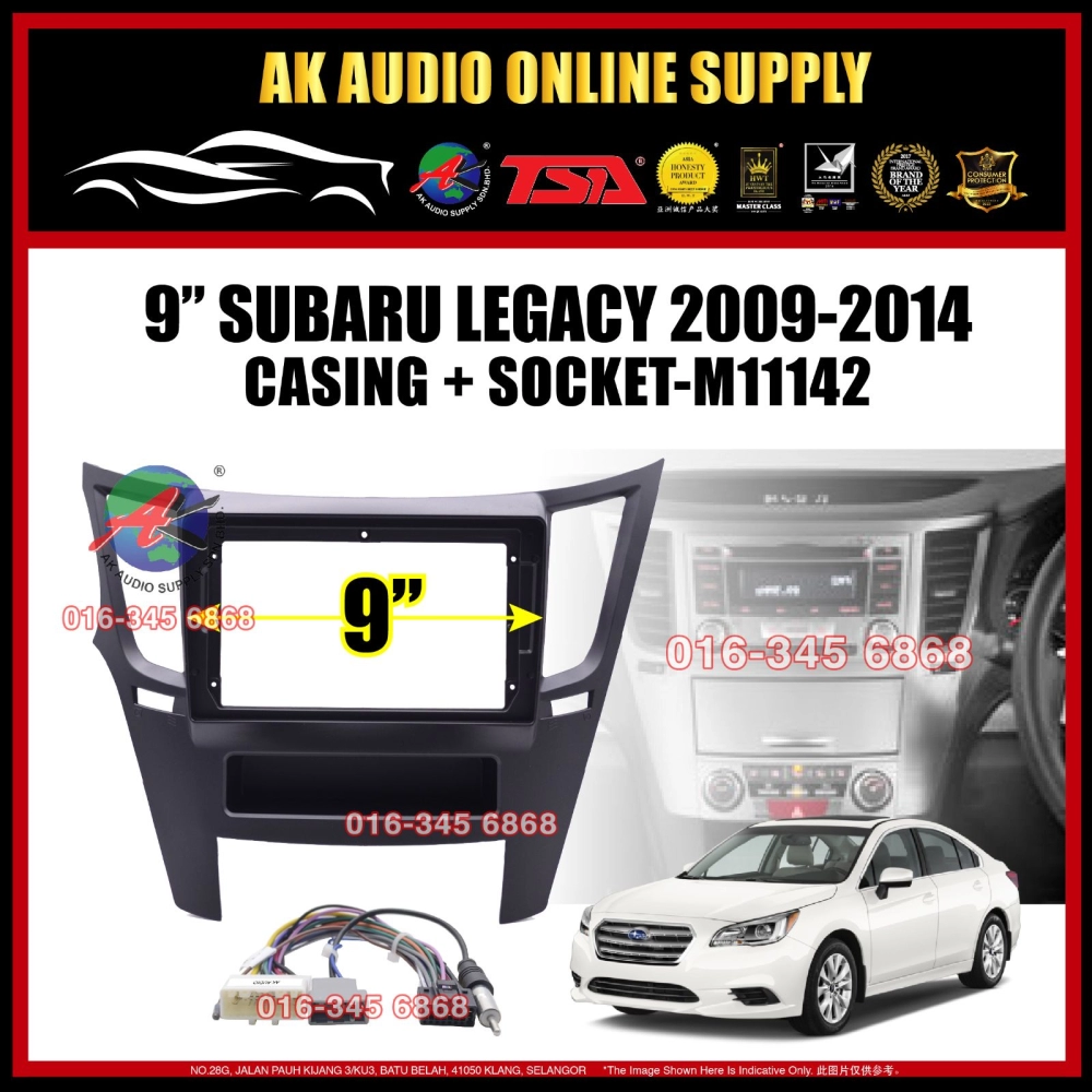 [ MTK 2+32GB ] TSA Subaru Forester Legacy 2009 - 2014 Android 9'' inch Car player Monitor