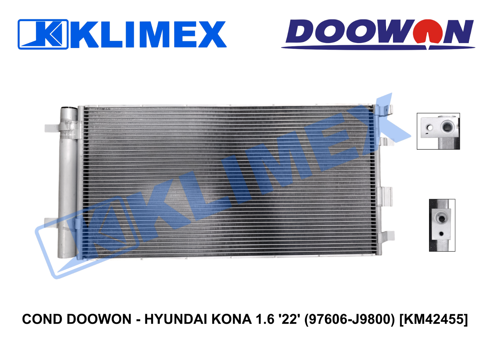 COND DOOWON - HYUNDAI KONA 1.6 '22' (97606-J9800) [KM42455]