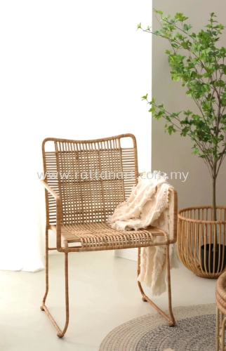 MADELYN. RATTAN DINING CHAIR