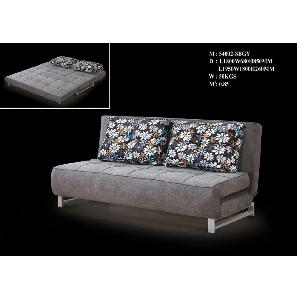 Curvy Sofa Bed - Grey
