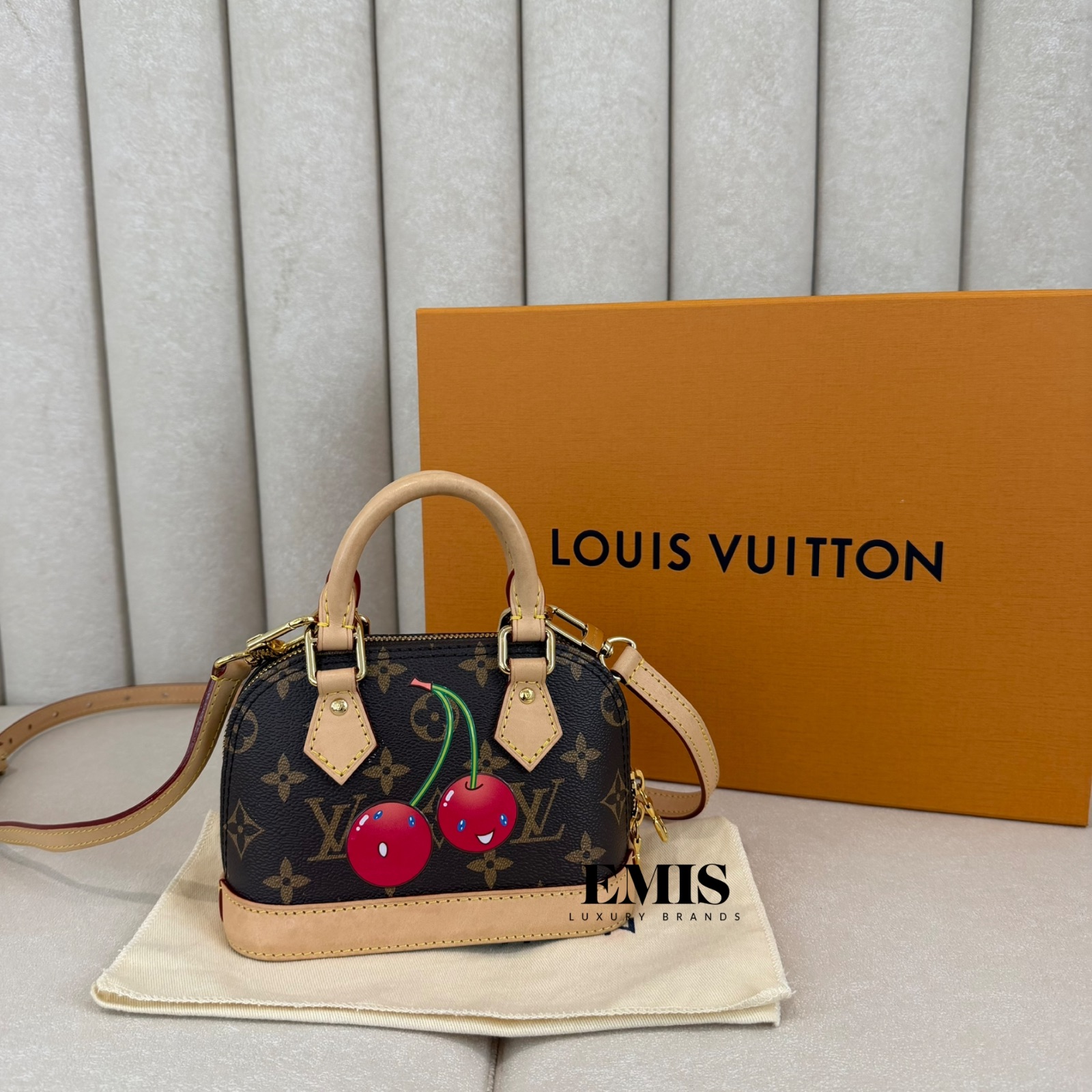 Louis Vuitton Monogram x TM Nano Alma M13416- 名牌二手包包