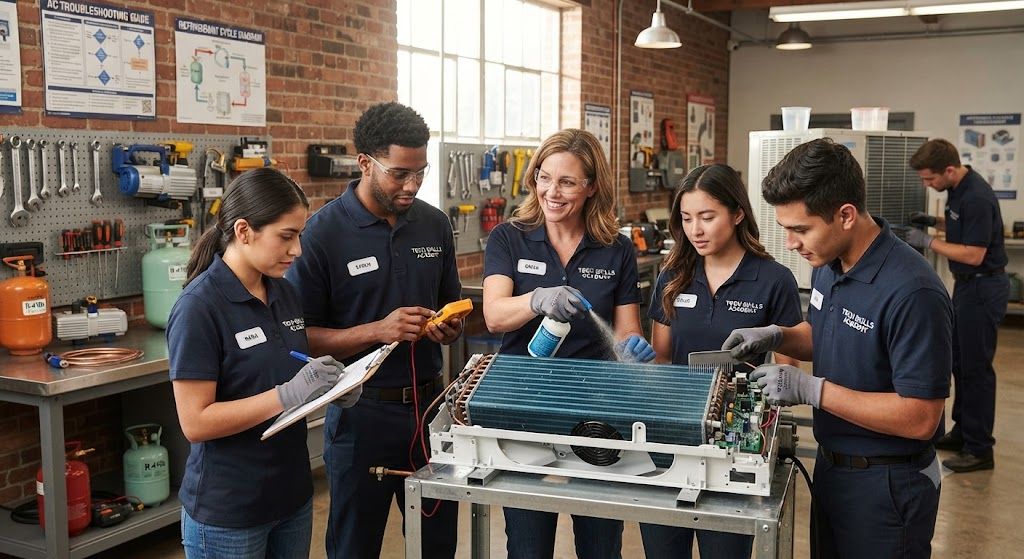 Air conditioning system maintenance course