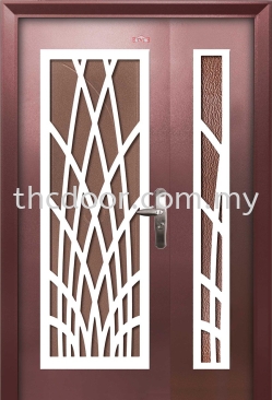 AP4-W986 Security Door (Mild Steel Grille)