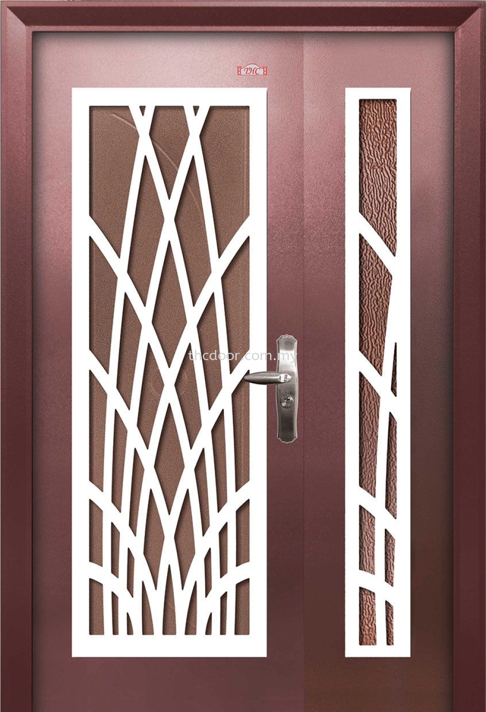 AP4-W986 Security Door (Mild Steel Grille)  