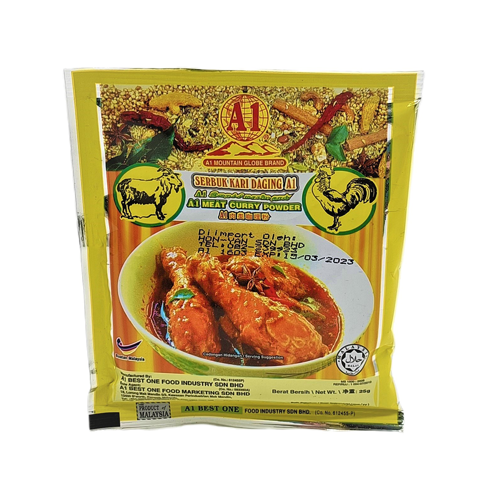A1 Serbuk Kari Daging / Meat Curry Powder 25g