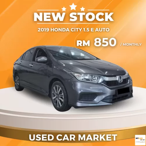 2019 Honda City 1.5 E AT - MyCarSearch