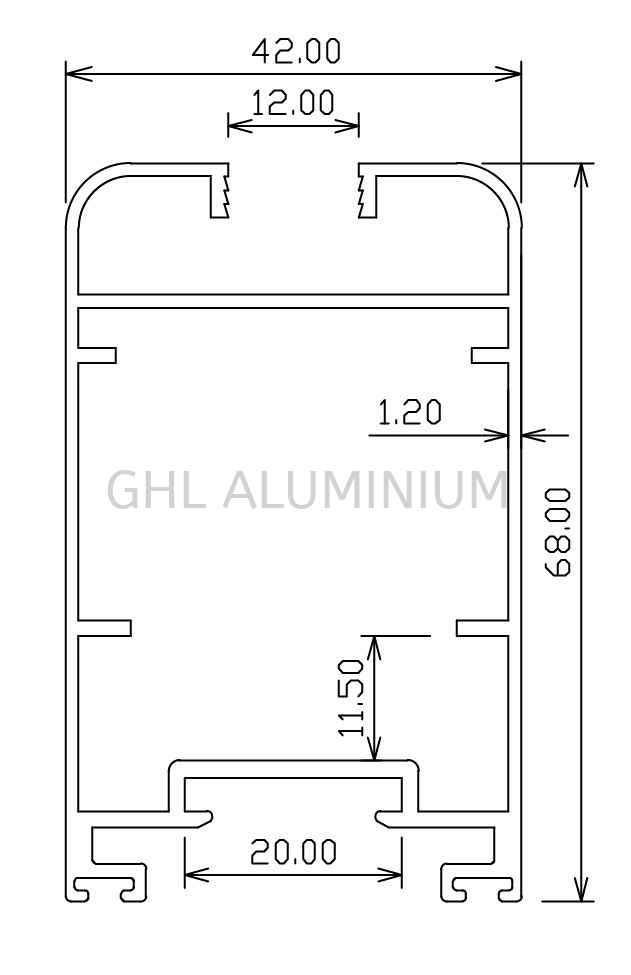 Folding Door (Exposed Hinge Series)