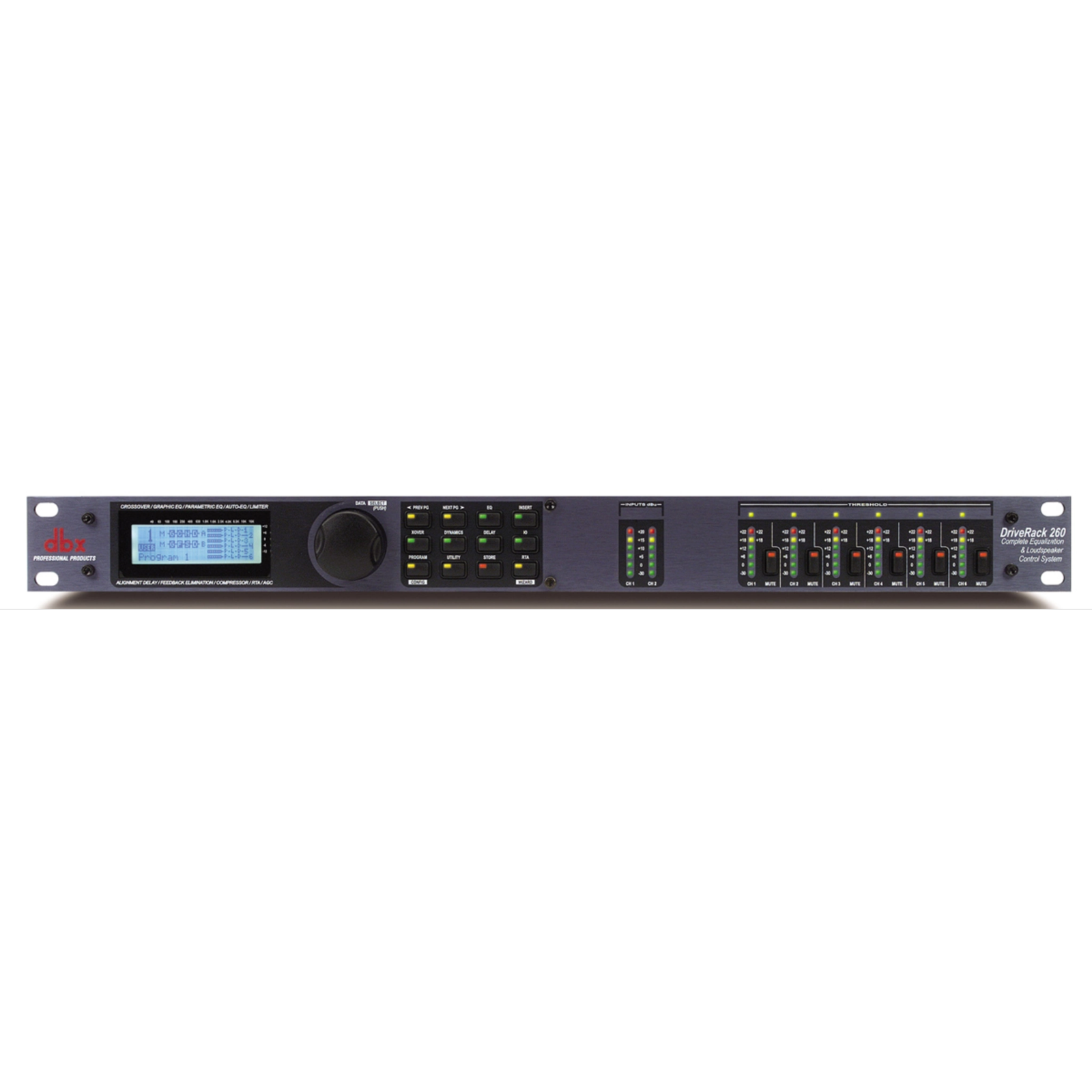 DBX DriveRack 260 2 In 6 Out Loudspeaker Management System