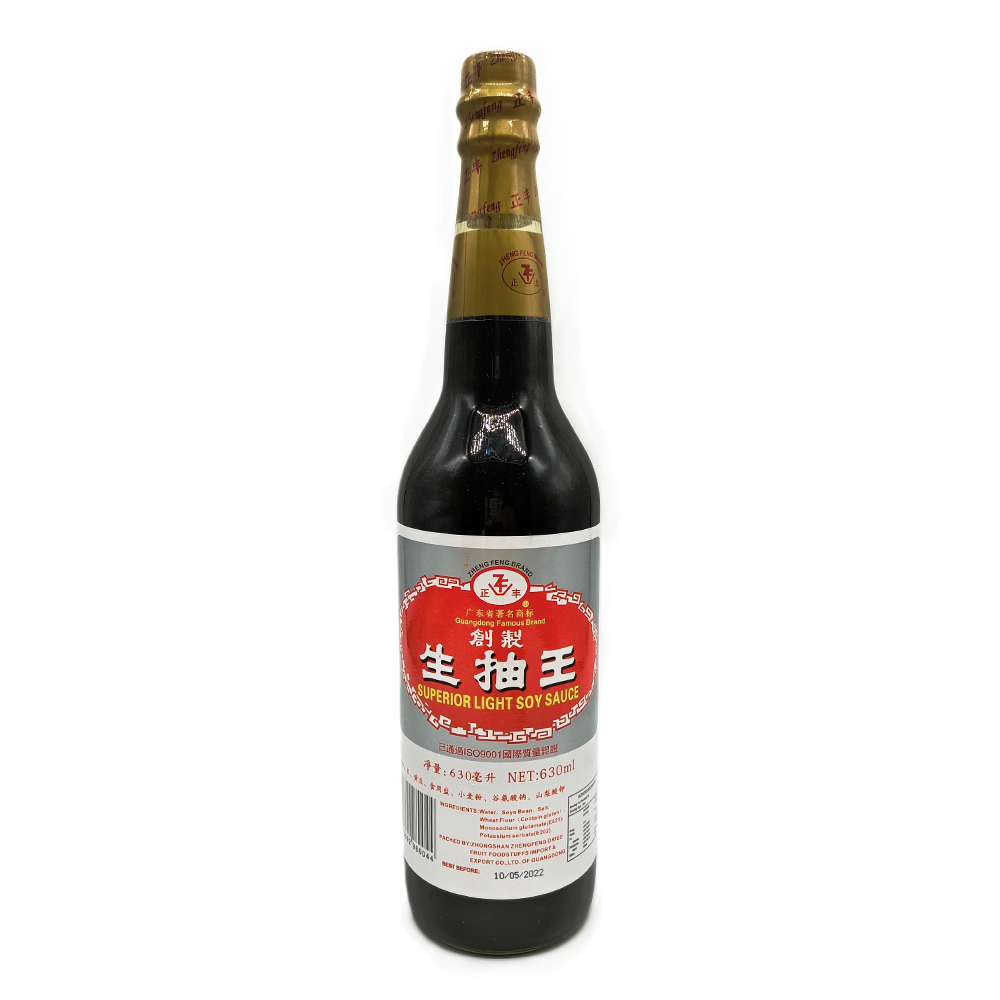 Zheng Feng Brand Superior Light Soy Sauce 630ml