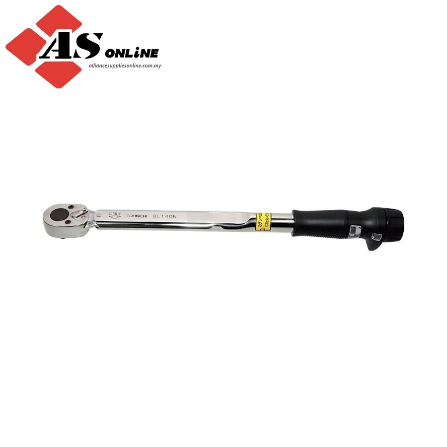 TOHNICHI QL / QLE Ratchet Head Type Adjustable Torque Wrench / Model: QL140N