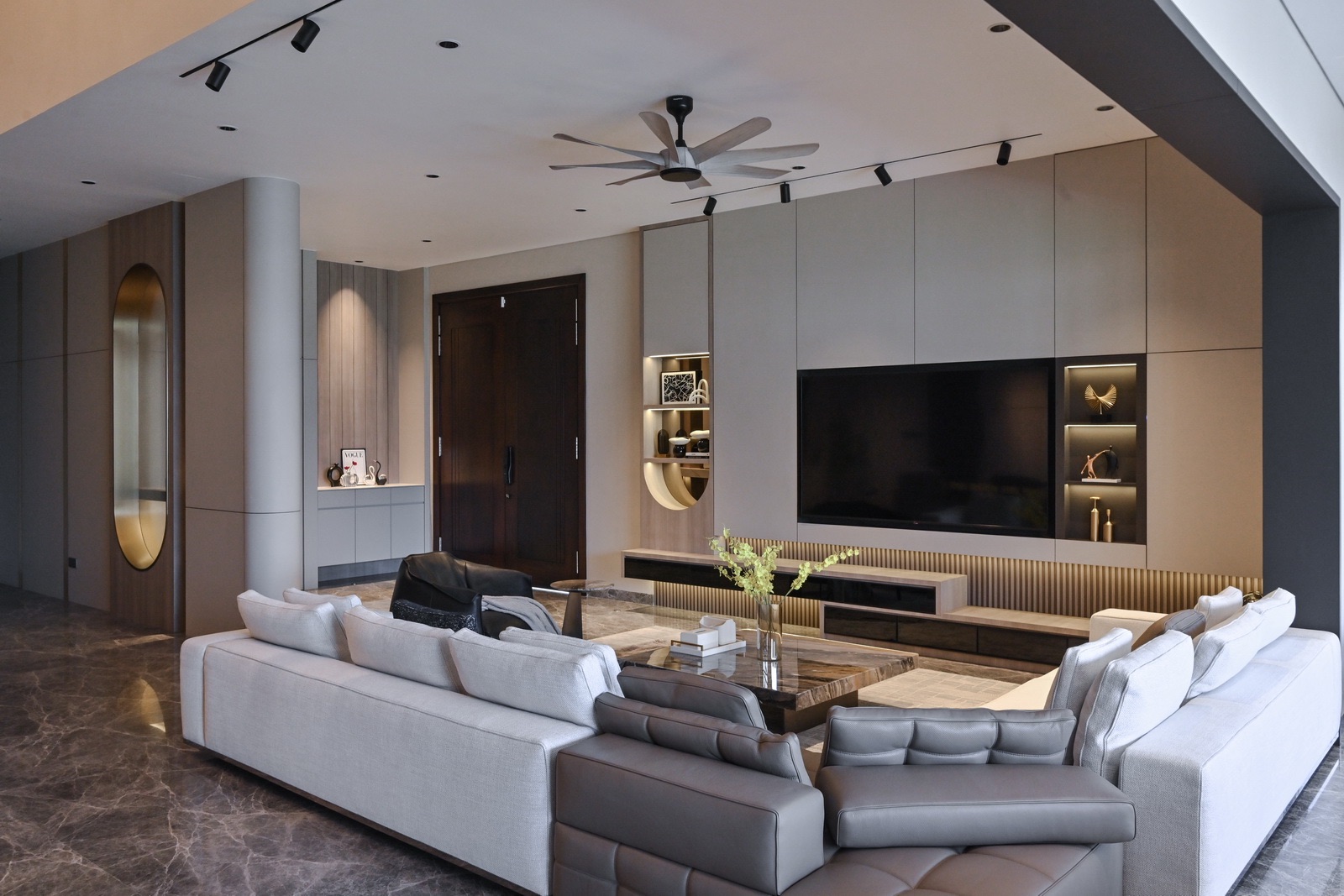 Muar Three-Storey Bungalow | Living Room