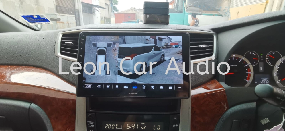 Toyota Vellfire Alphard anh20 OEM 10" fhd 2ram 32gb 8core DSP Wifi GPS USB 360 3D Panaromic DVR Player