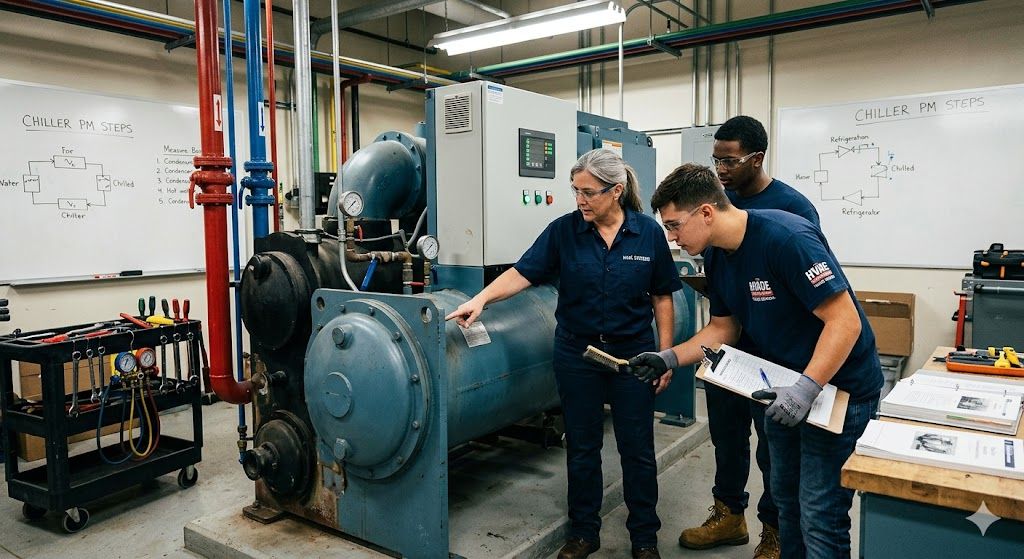 Preventive maintenance chiller training