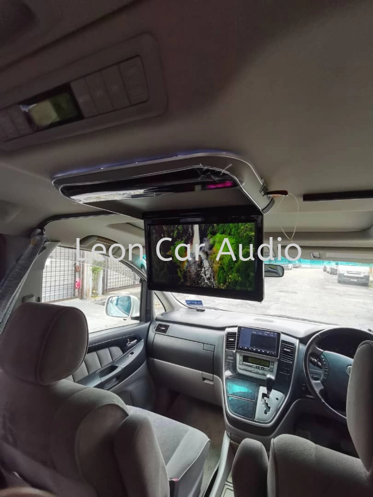 Toyota Alphard ANH10 11.6" full hd hdmi usb mp4 roof led monitor
