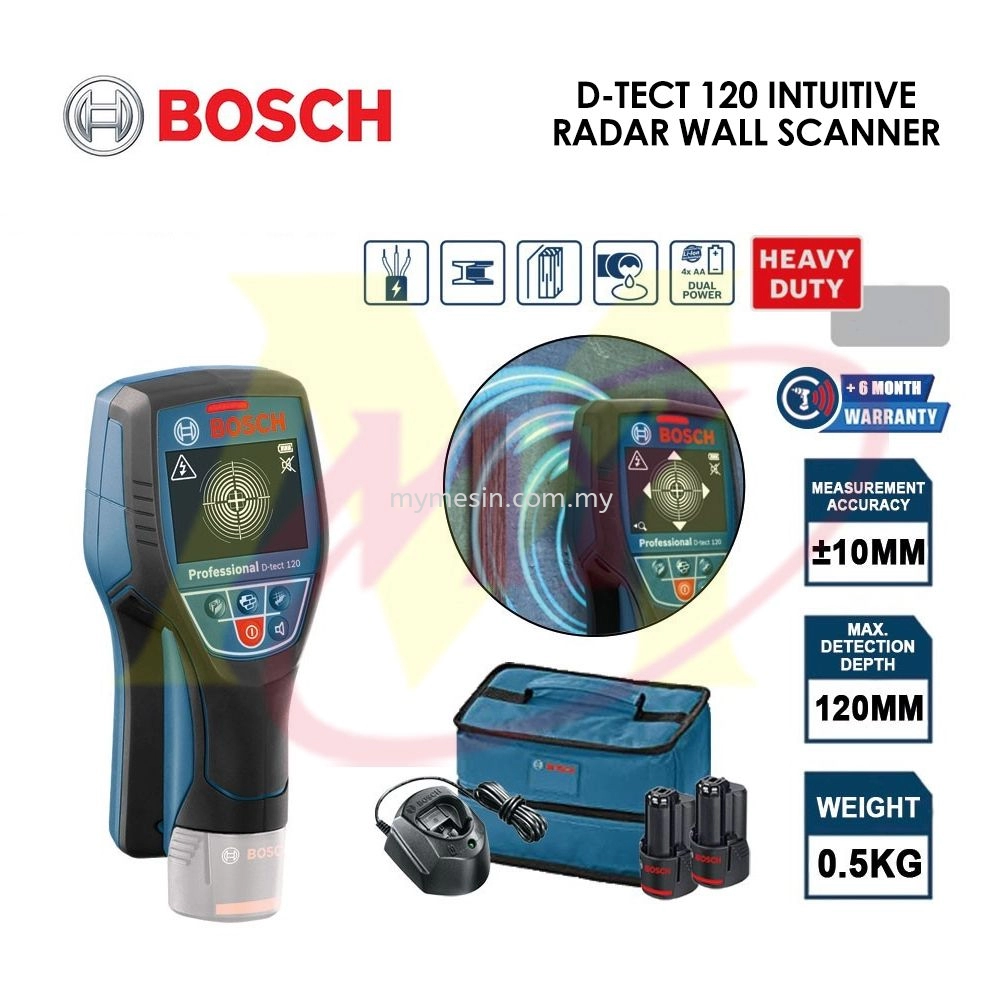 Bosch D Tect 120 Professional Detector