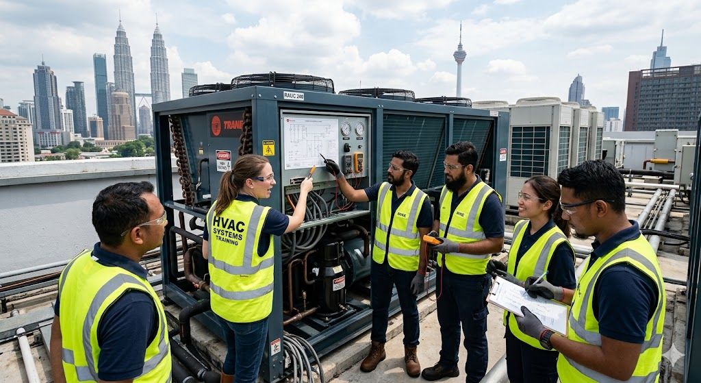 Air cooled packaged chiller training