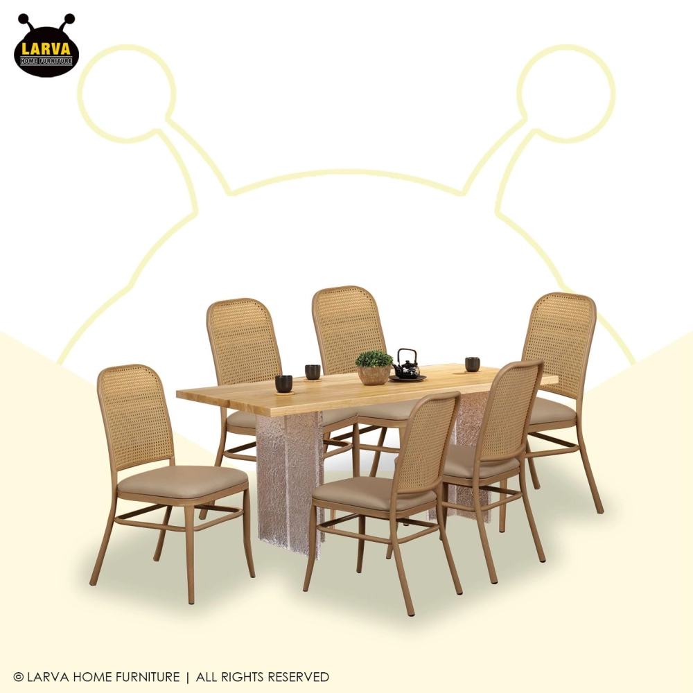 Haru 1+6 Dining Set