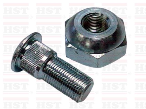 ISUZU NKR EQ1 DONG FENG 1 TON FRONT LH WHEEL BOLT WITH NUT  (HB-NKR-101FLA)