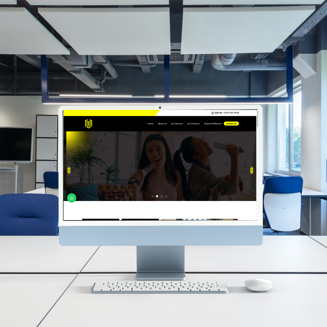 Pa System Supplier Website Design & SEO | Kuala Lumpur