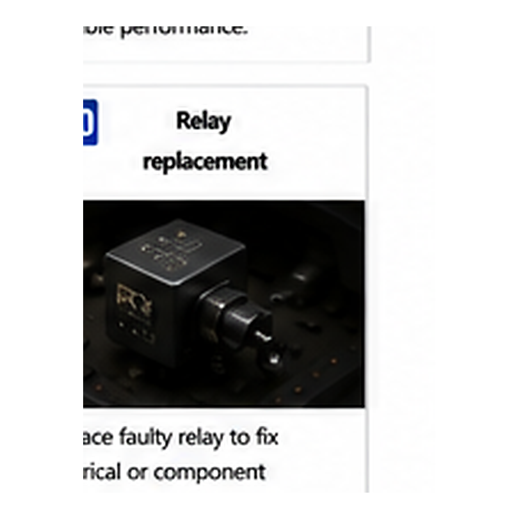 Relay Replacement