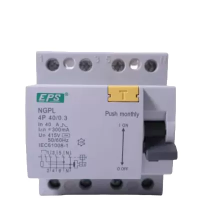 EPS 40A 4 Pole 0.3A (300mA) ELCB (SIRIM APPROVED)