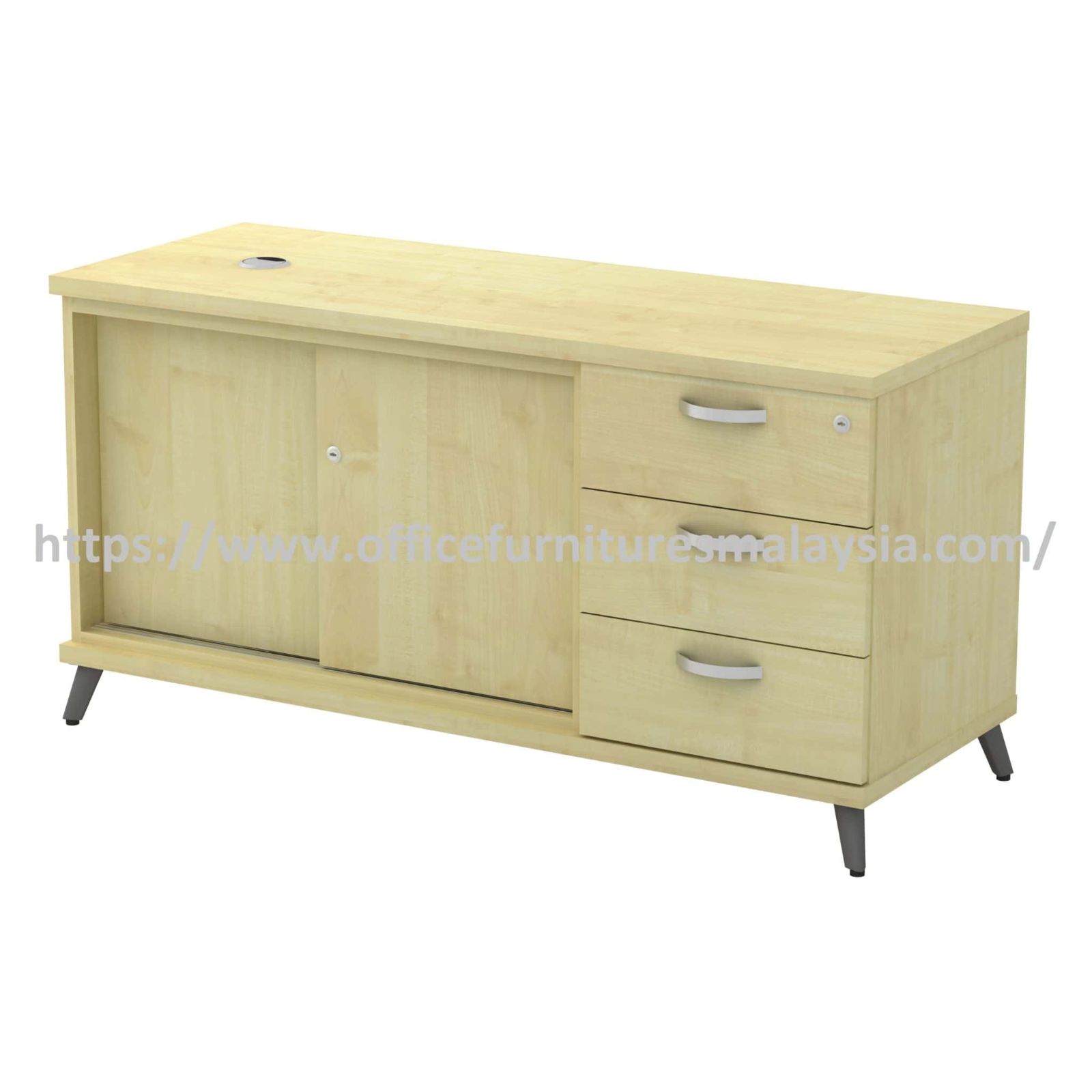 4 ft Neat Modern Low Cabinet Design OFQYSP1236