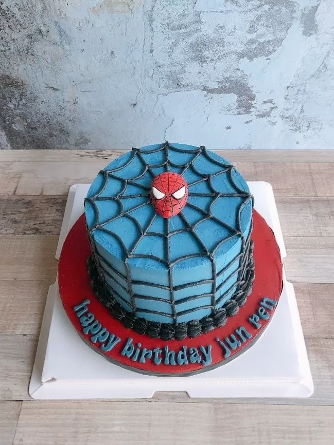 Spider Man Cake 2D