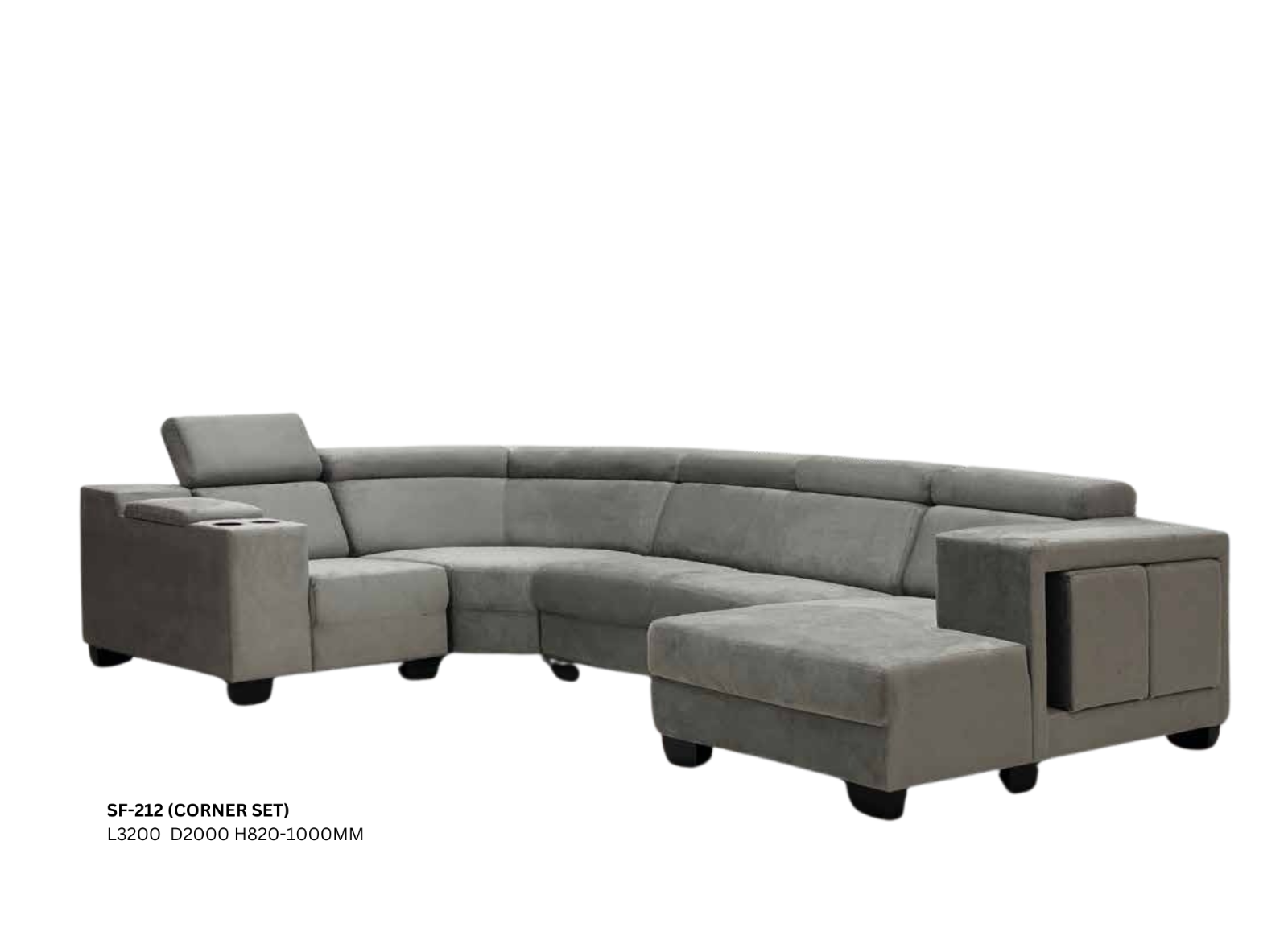 CORNER SET SOFA (PLZ SF-212)