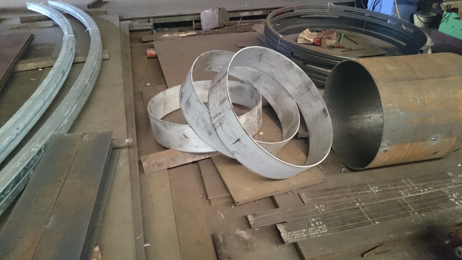 Stainless Steel Plate Roll to Ring