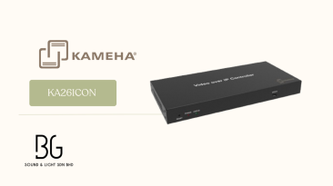 KAMEHA KA261CON AV Over IP 网络控制器 – 专业音视频集中管理系统