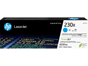 HP 230X Cyan Original LaserJet Toner Cartridge W2301X
