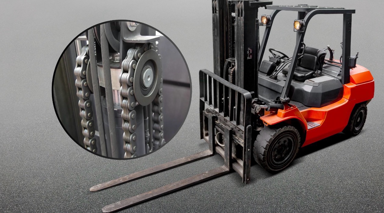 BL634 Leaf Chain for Forklift Mast Lifting System
