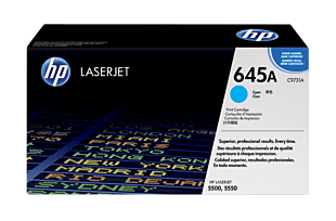 HP 645A Cyan Original LaserJet Toner Cartridge C9731A