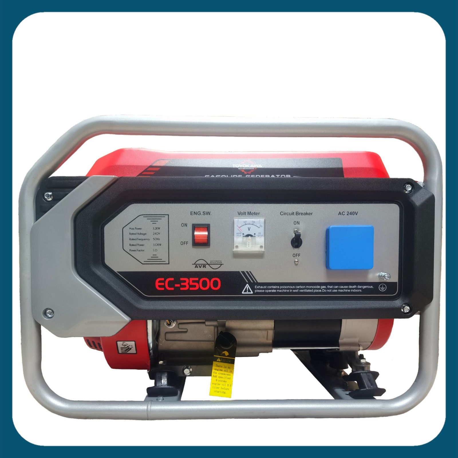 TOYOKAWA EC-3500 3200w Petrol Generator