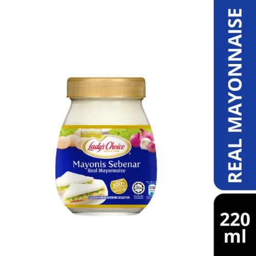 LADY'S CHOICE REAL MAYONNAISE JAR (24 X 220ML)