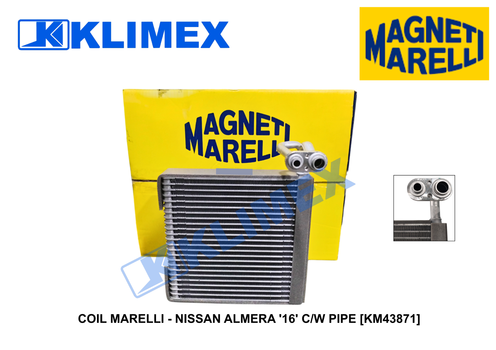 COIL MARELLI - NISSAN ALMERA '16' C_W PIPE [KM43871]