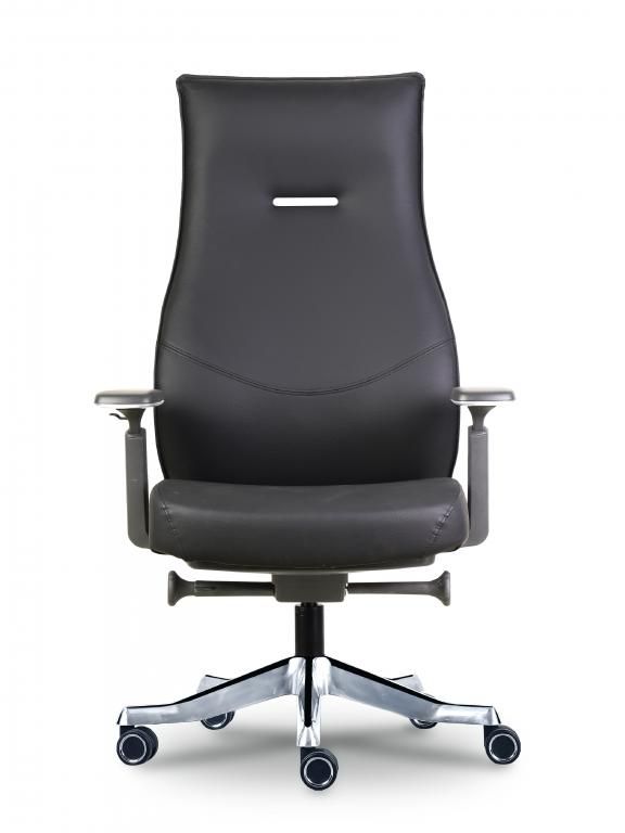 CC - VENICE CHROME SERIES | LEATHER CHAIR
