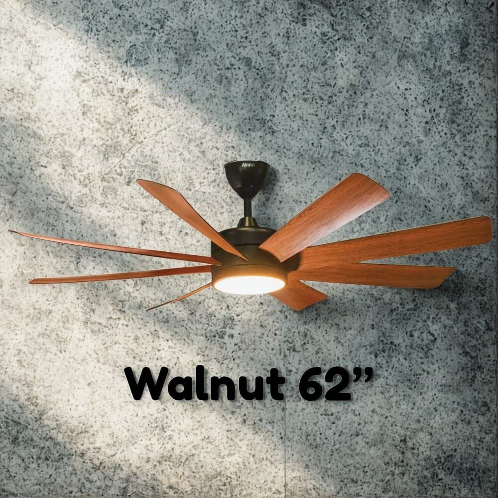 AIRAFAN LED MONZA 62'' INCH REMOTE 2 COLOUR CEILING FAN