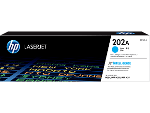 HP 202A Cyan Original LaserJet Toner Cartridge CF501A