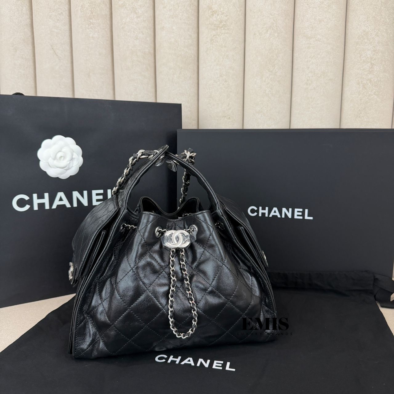 Chanel Calfskin 25 Hobo Small- Brand New Luxury Bag
