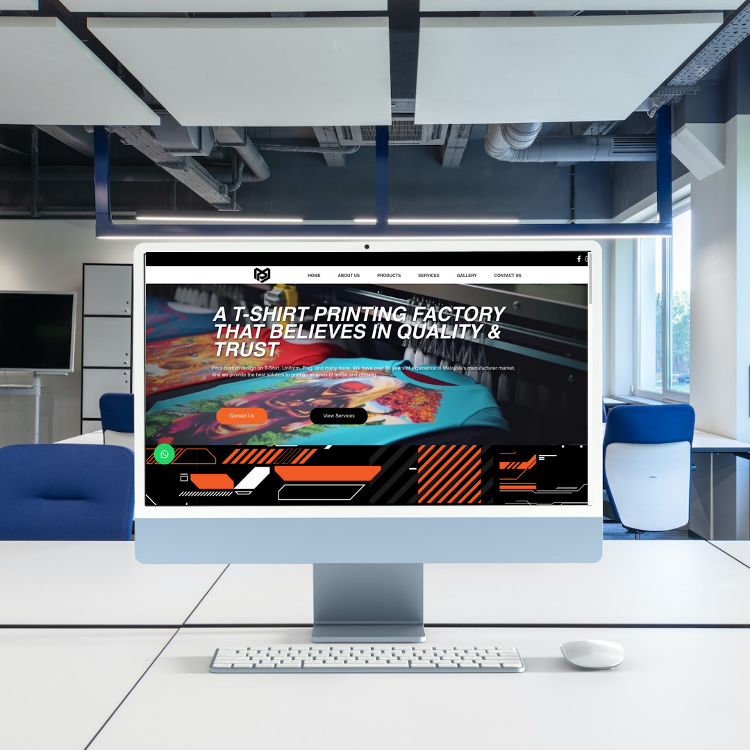 Selangor Printing & Signage 网站设计与SEO案例