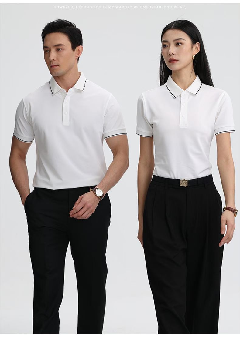 Executive Polo Collar T-Shirt | Premium Corporate Uniform Shirt | Custom Logo Polo Tee for Business & Events