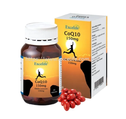 Excelife CoQ10 | 1 Box 60 Capsules