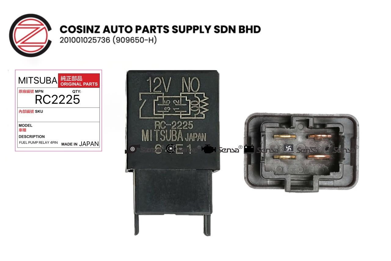 HD FUEL PUMP RELAY 4PIN MITSUBA