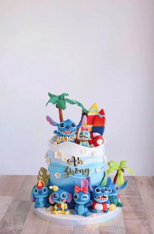 Beach Stitch Cake