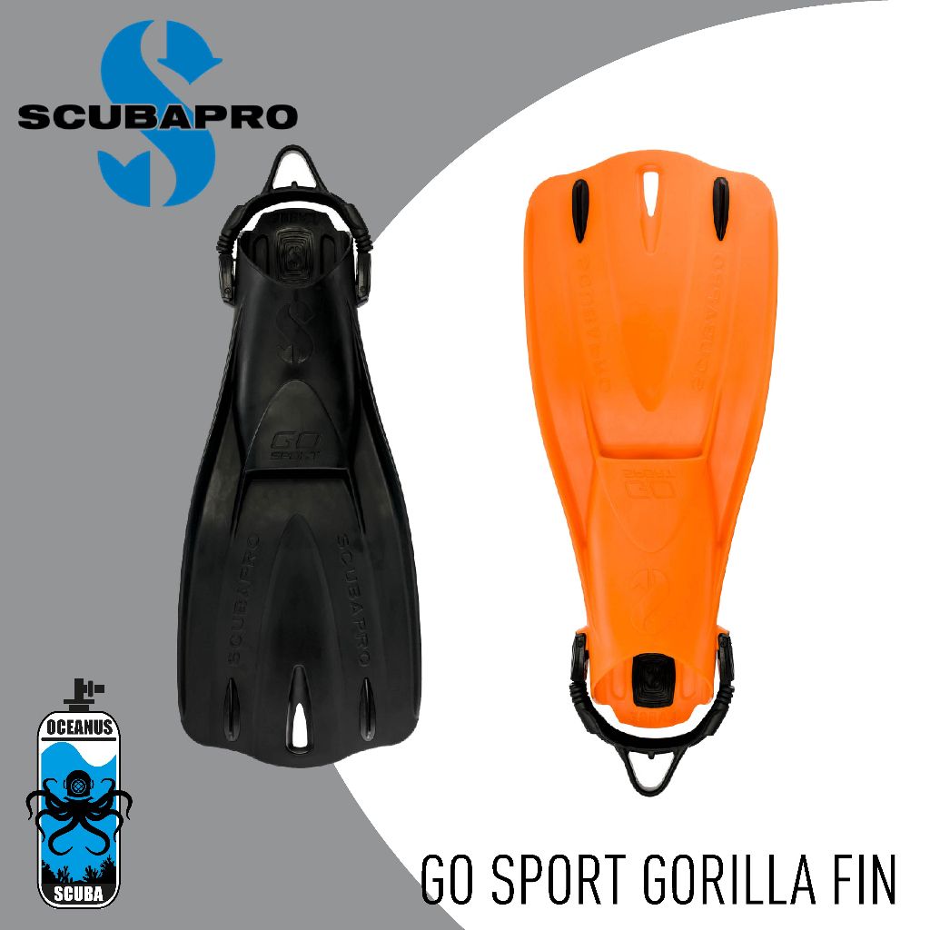 SCUBAPRO Go Sport Gorilla Fin, Open Heel Diving Fin