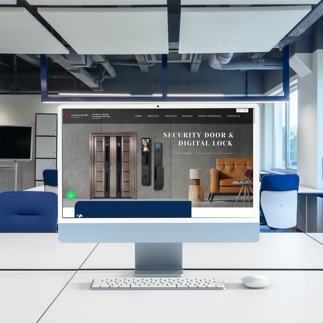 Pan Timur Sdn. Bhd. Website Design & SEO Case Study | Bathroom & Kitchenware Supplier in Kedah
