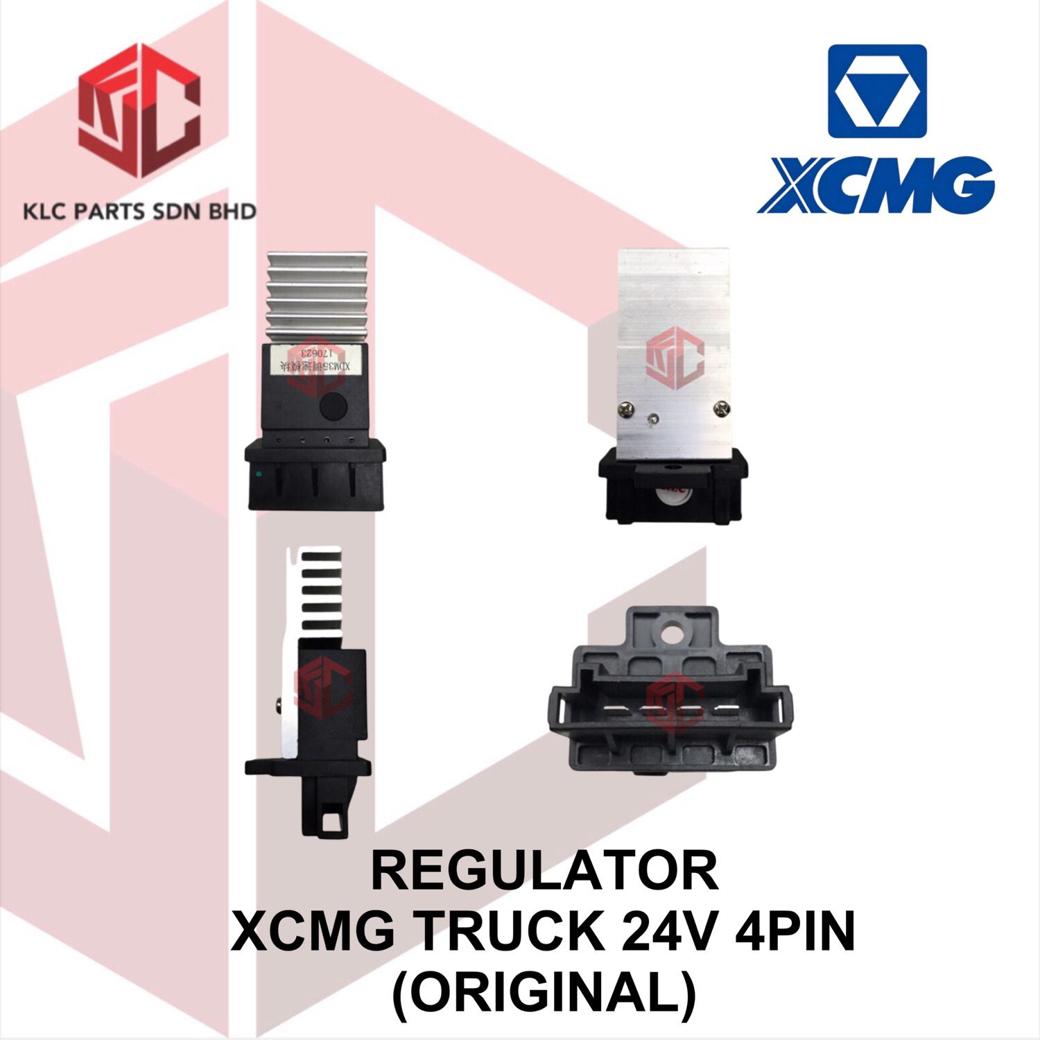 REGULATOR XCMG HANVAN TRUCK 24V 4PIN (ORIGINAL)