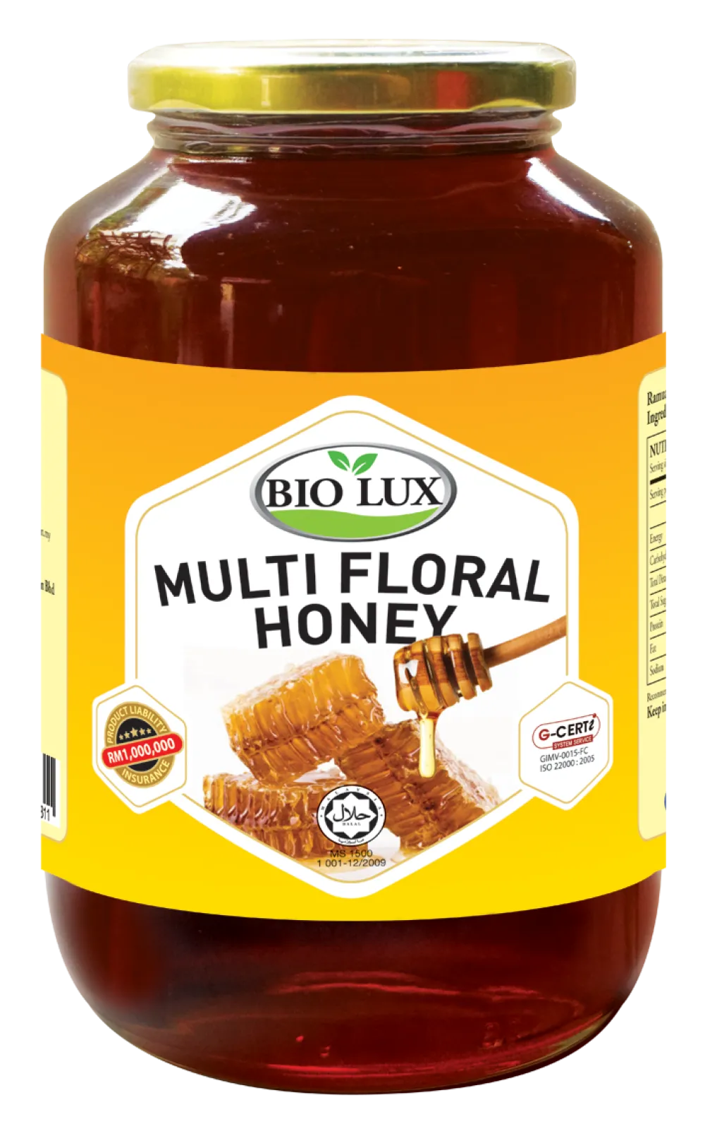 Bio Multiflora Honey 1kg