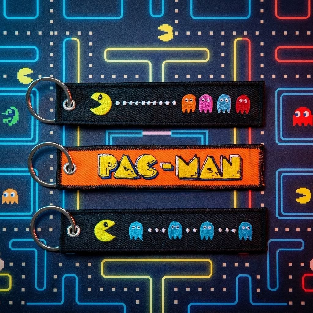 Premium Custom Embroidered Keychains